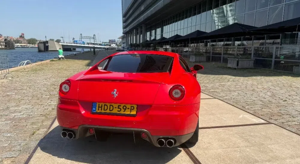 Ferrari met veel kilometers